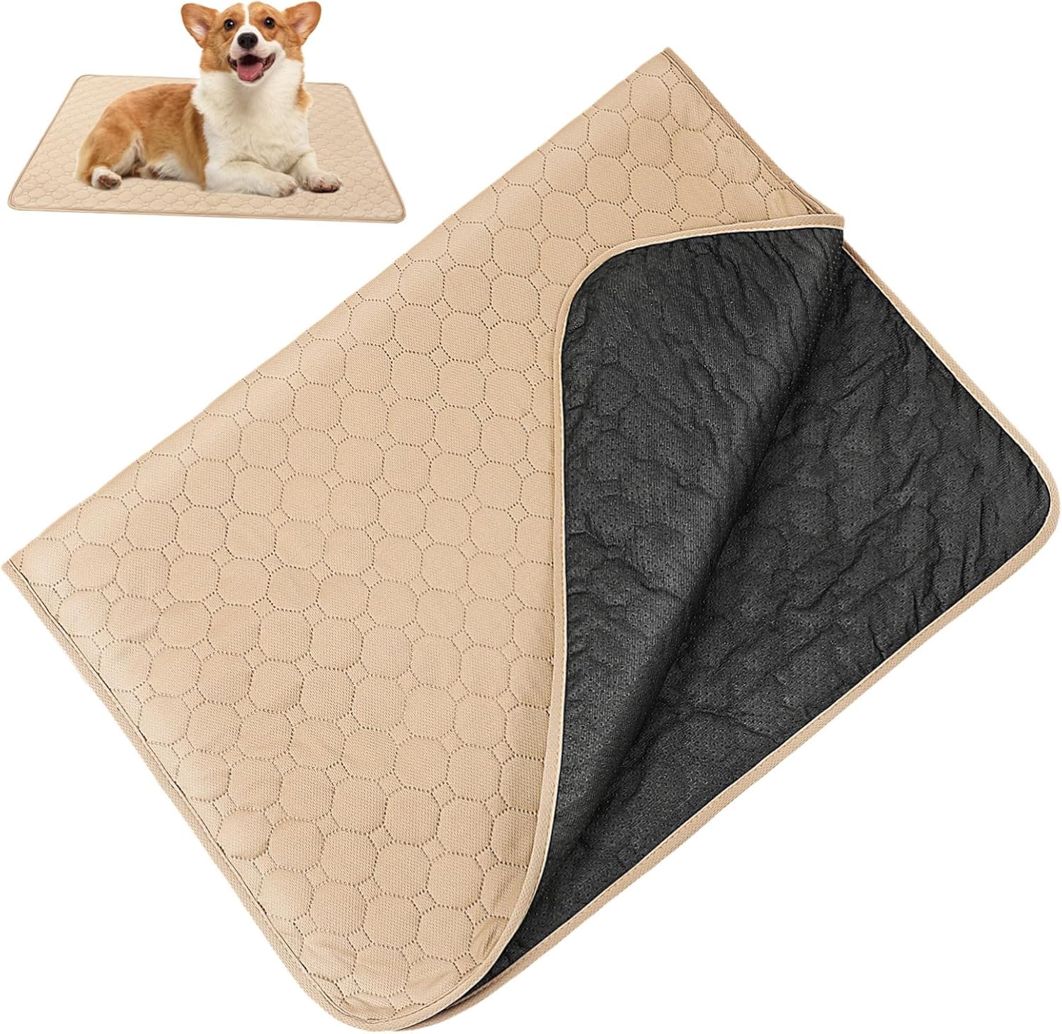 2pcs Pet Pads Leakproof Potty Training Pads for Dogs and Cats Pee Mats Absorbent for Home Car and Travel