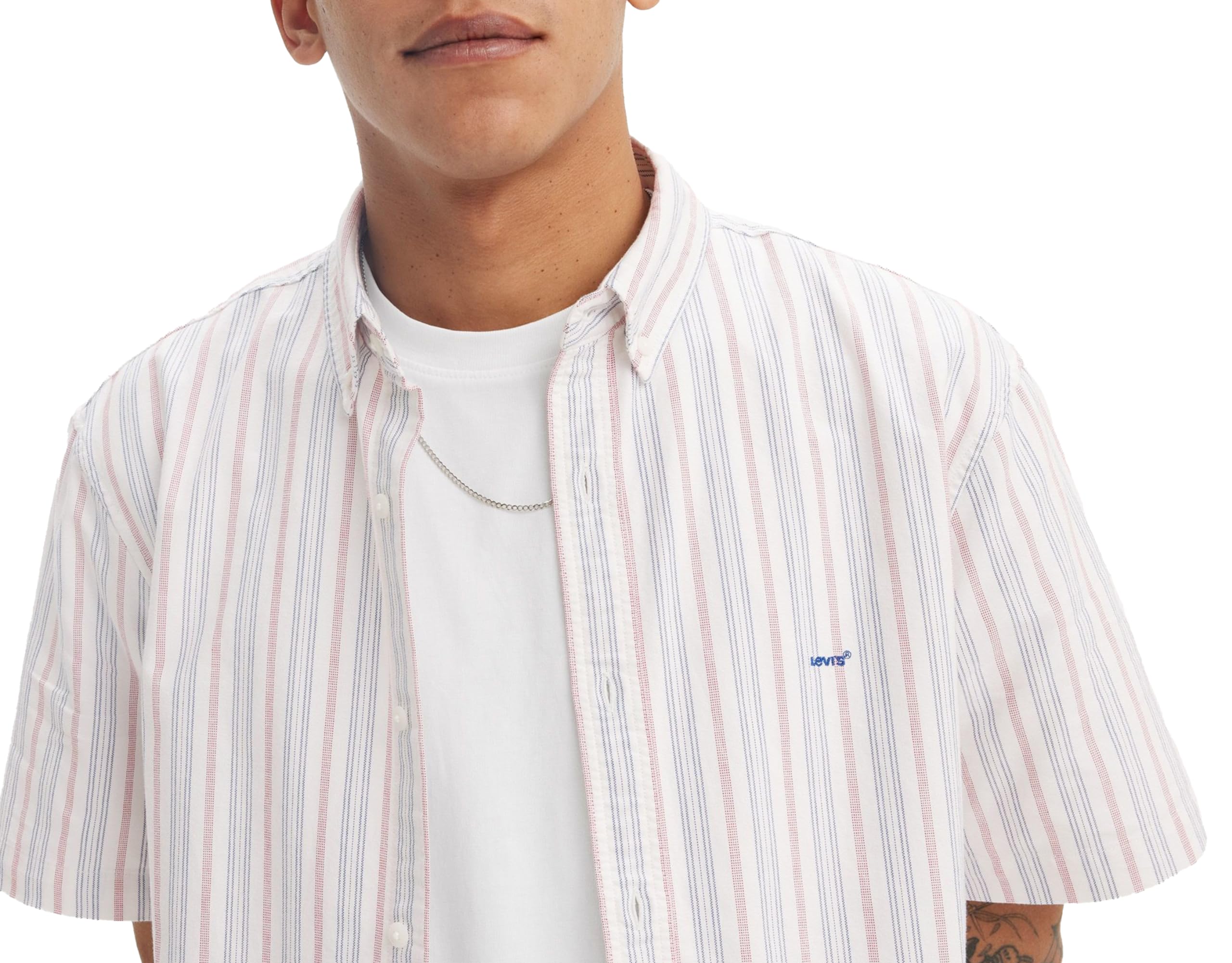 Ss Authentic Button Down Cupertino Strip – Ansicht 6