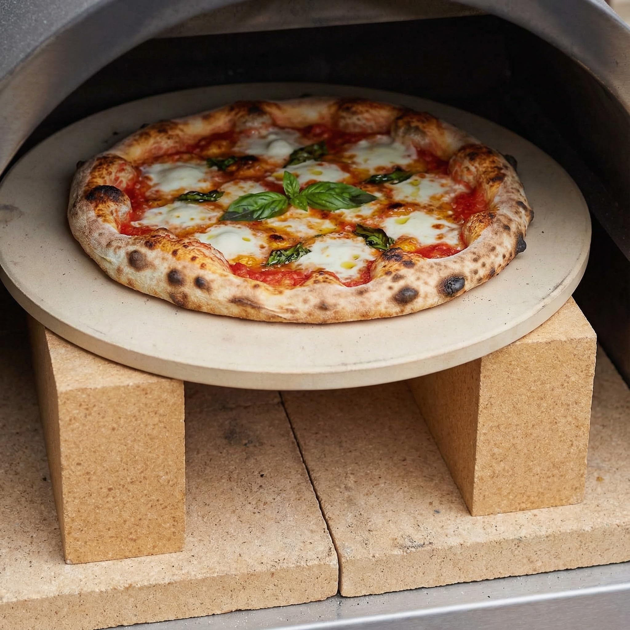 Paquete de 2 ladrillos refractarios de alta temperatura de 1,648.9 °C aislantes de 9 x 4.5 x 2.5 pulgadas, ladrillos refractarios de arcilla refractaria para horno de pizza, estufa de leña