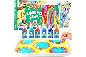 Jar Melo Water Marbling Paint Kit: Vibrant Hydro Dipping for Kids' Artistic Explorations