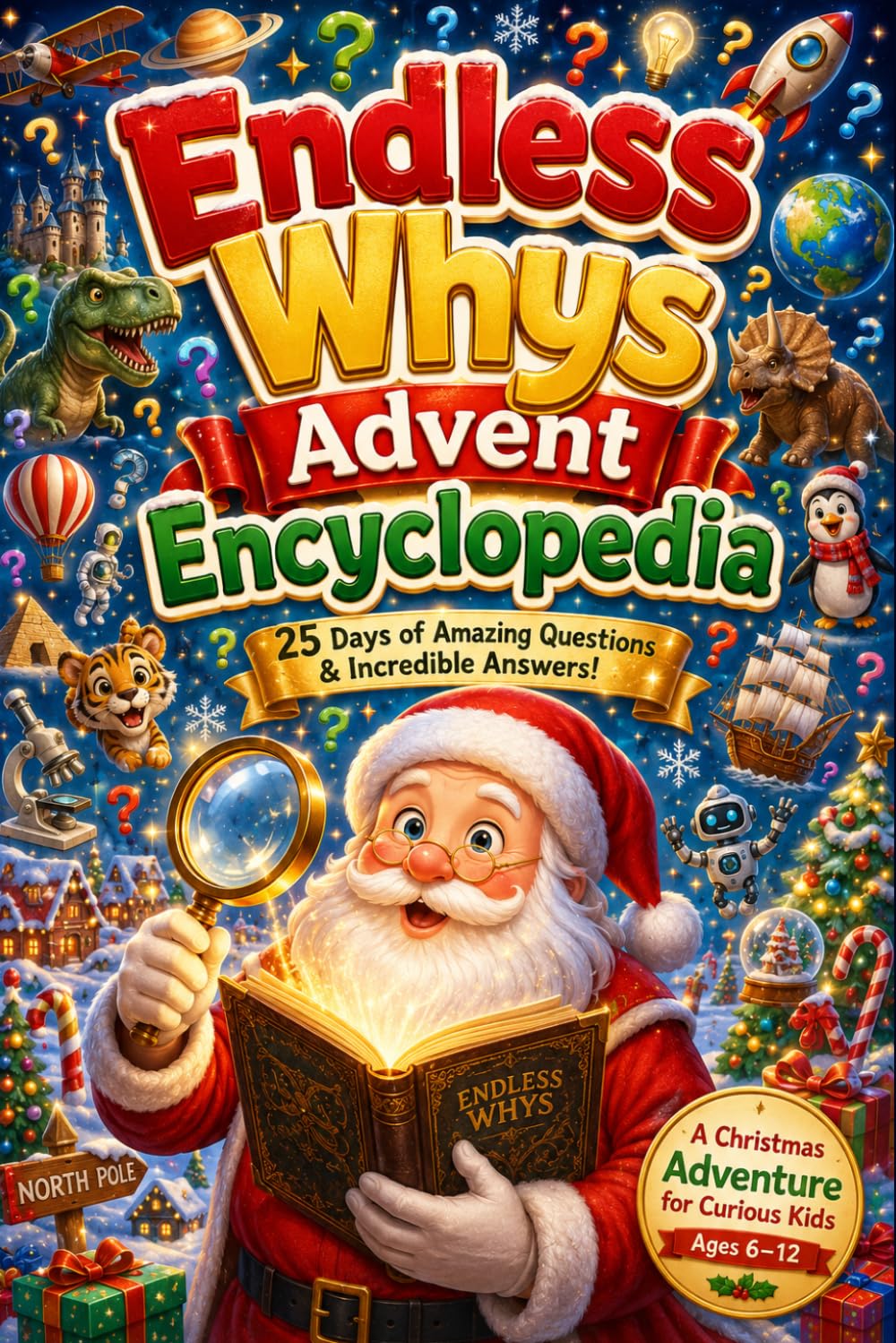 Endless Whys Advent Encyclopedia: The Ultimate Christmas Advent Calendar for Curious Kids – 24 Days of Facts, Science, History, Space, Animals & More