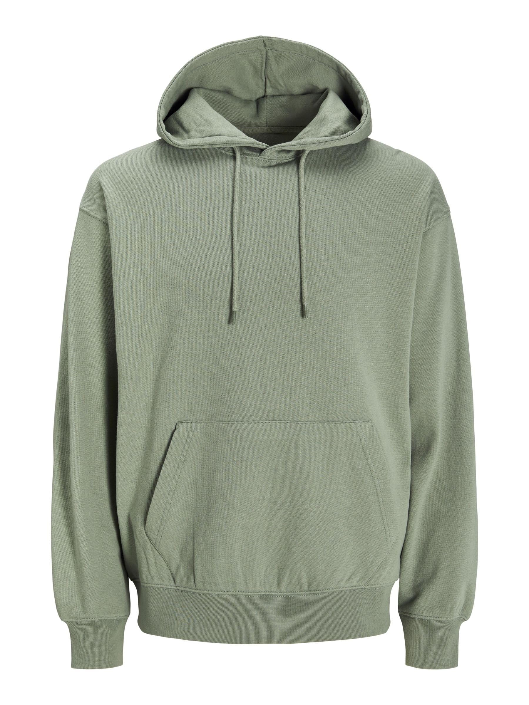 JACK&JONES JJECHARGE Noos Sweat Hood, Iceberg Green, S