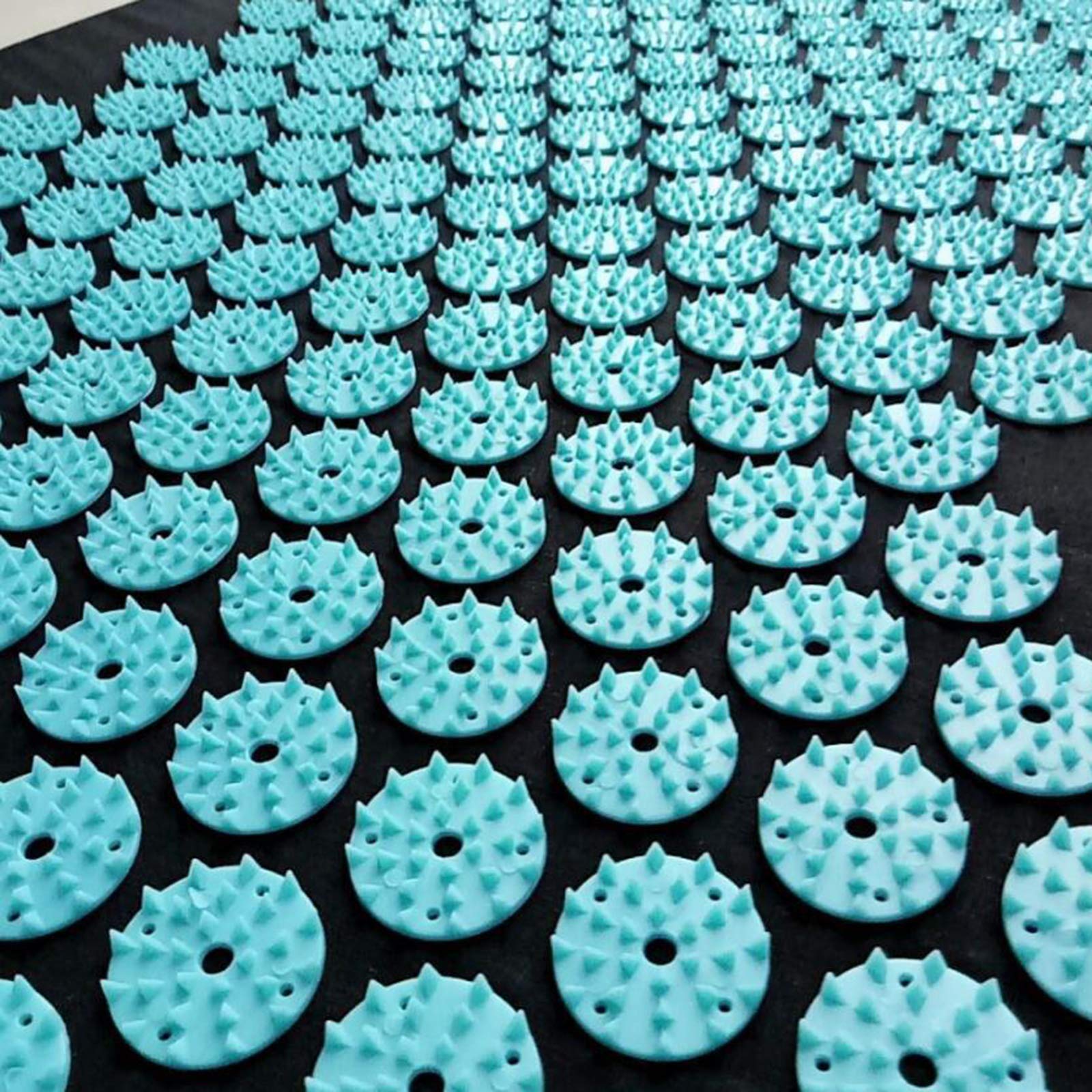 Tapis D'acupression – Coussin de Massage Complet pour Le Dos, Les Jambes, La Nuque, pour Soulager Le Stress et Idéal En, Bleu
