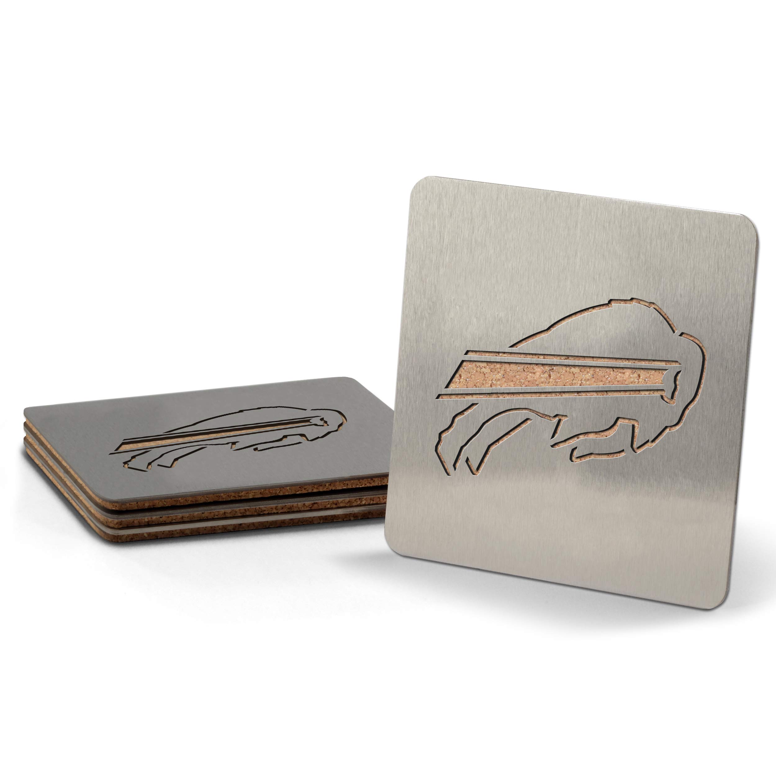 YouTheFan NFL Sportula Edelstahl-Untersetzer