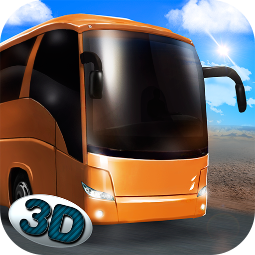 Coach Bus Simulator 3D Public Transportation Offroad Bus Vehicle