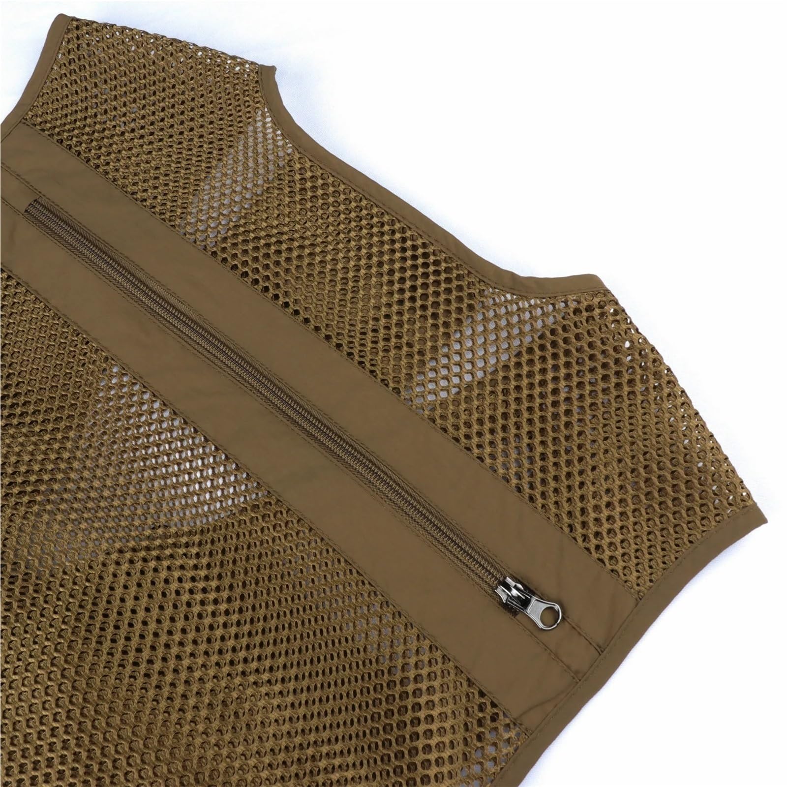 Herren Weste Webbed Gear Mantel Sommer Fotograf Werkzeug Viele Tasche Mesh Arbeit Ärmellose Jacke Männlich Für Jagd Angler