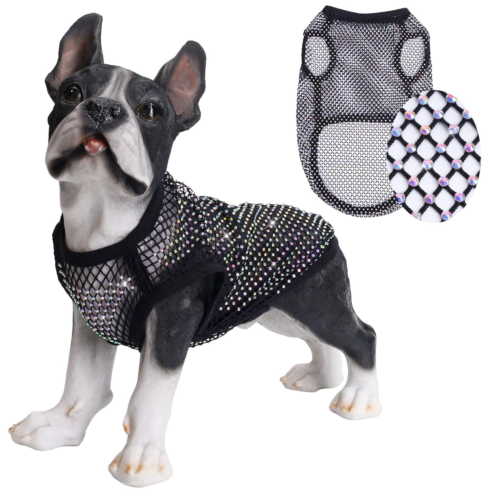 Amazon.com : WOOFUU Dog Shirts Clothes,Pet Mesh Body Chains