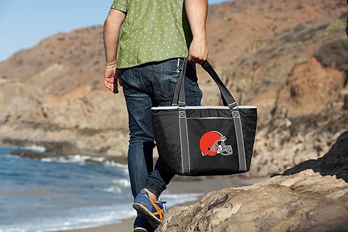 Vista 96 de PICNIC TIME NFL Topanga - Bolsa enfriadora suave, hielera para pícnic Negro