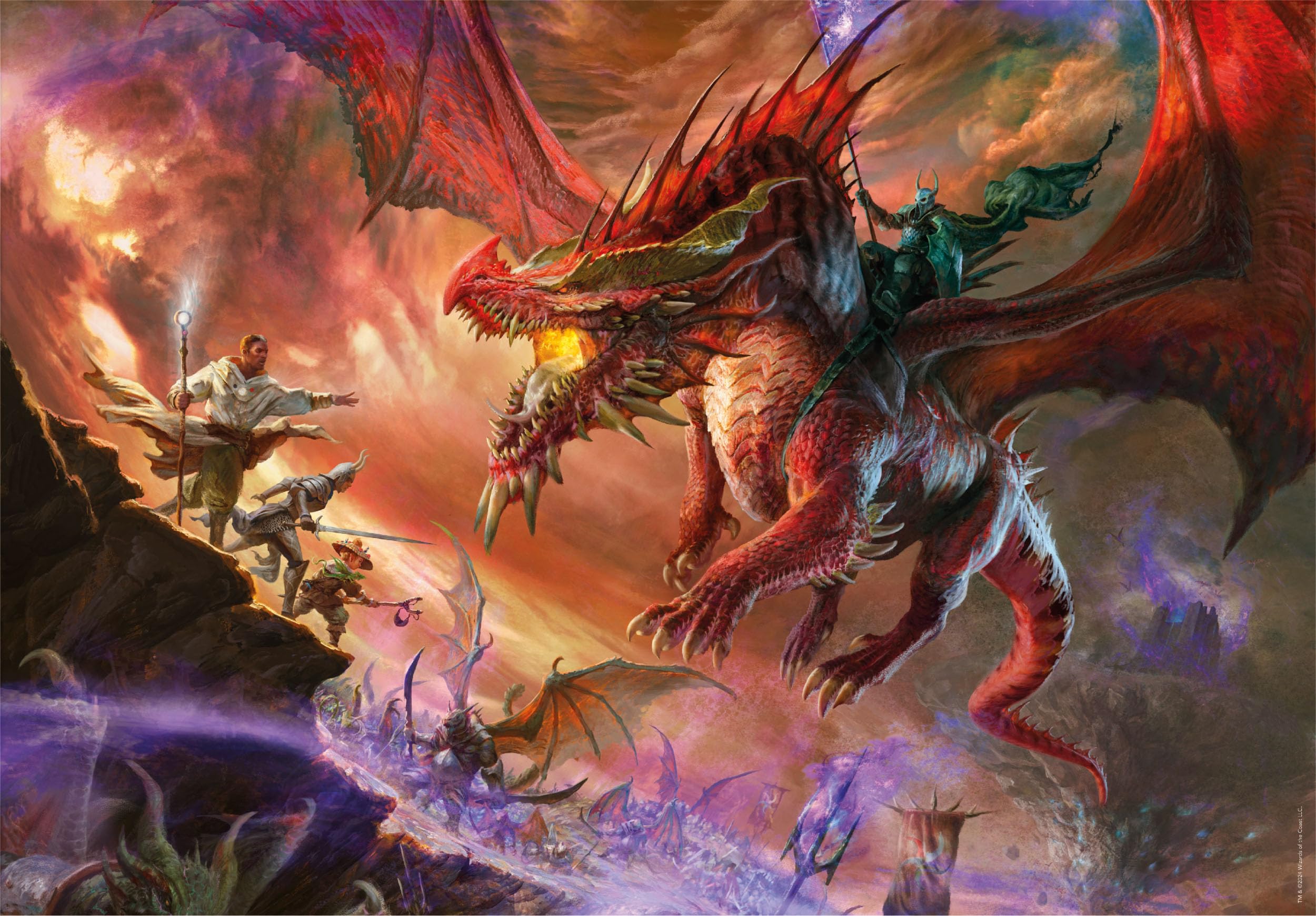 Clementoni Jigsaw Puzzle Cube Dungeons & Dragons 500 Pieces, Gaming Collection Puzzle For Adults 14-99 Years - Image 2