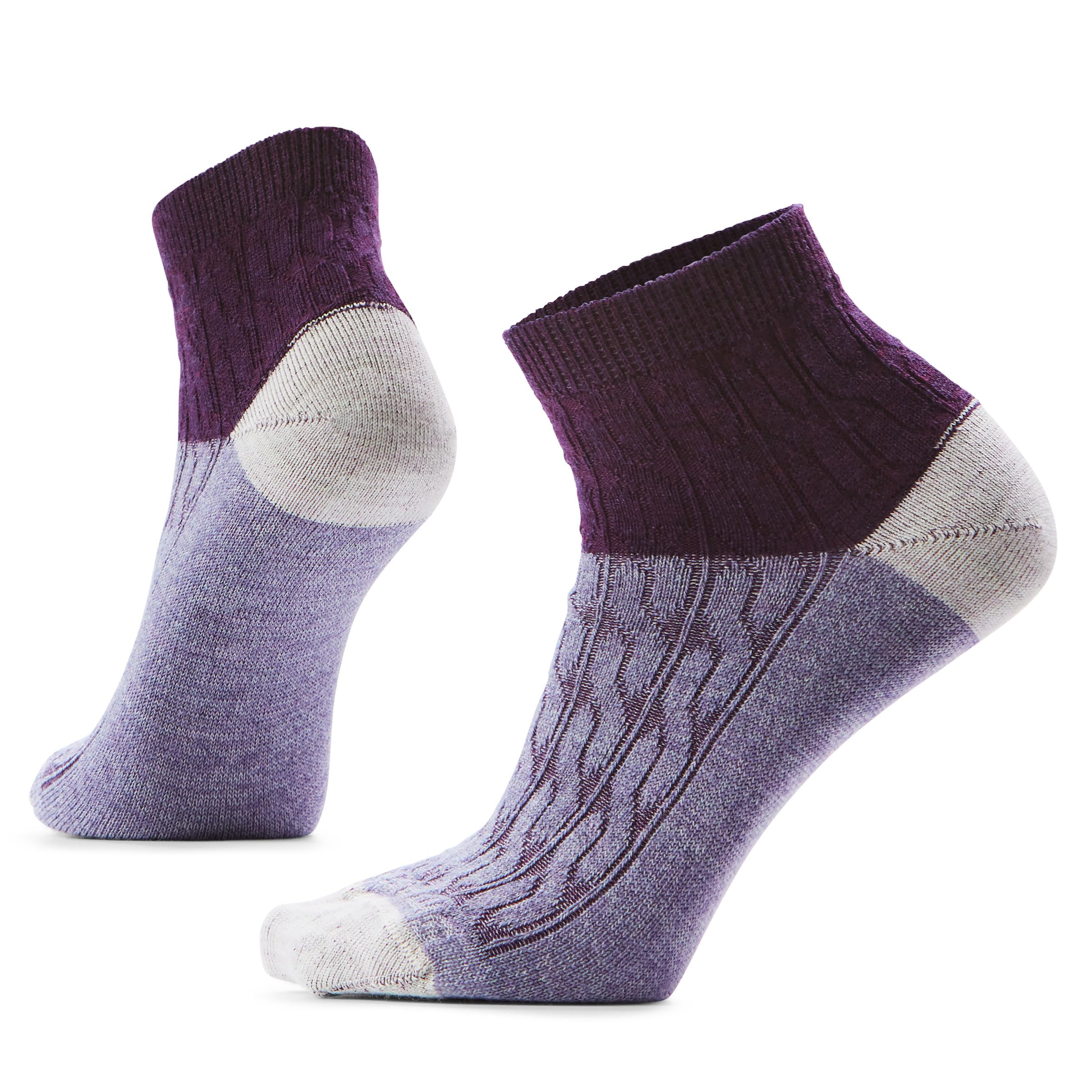 Smartwool Womens Everyday Cable Ankle Boot Socks