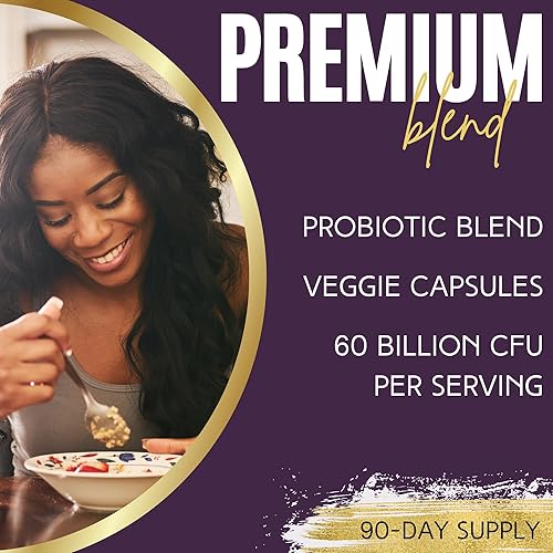 Miniatura 4 de Lumen Naturals Probiótico 60 mil millones de UFC para mujeres digestivas con tecnología Maktrek - 180 unidades - 90 porciones (180 unidades (paquete