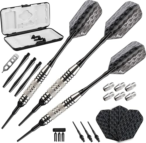 Miniatura 1 de Viper Bobcat dardos de peso ajustable con punta suave y estuche de almacenamientoviaje