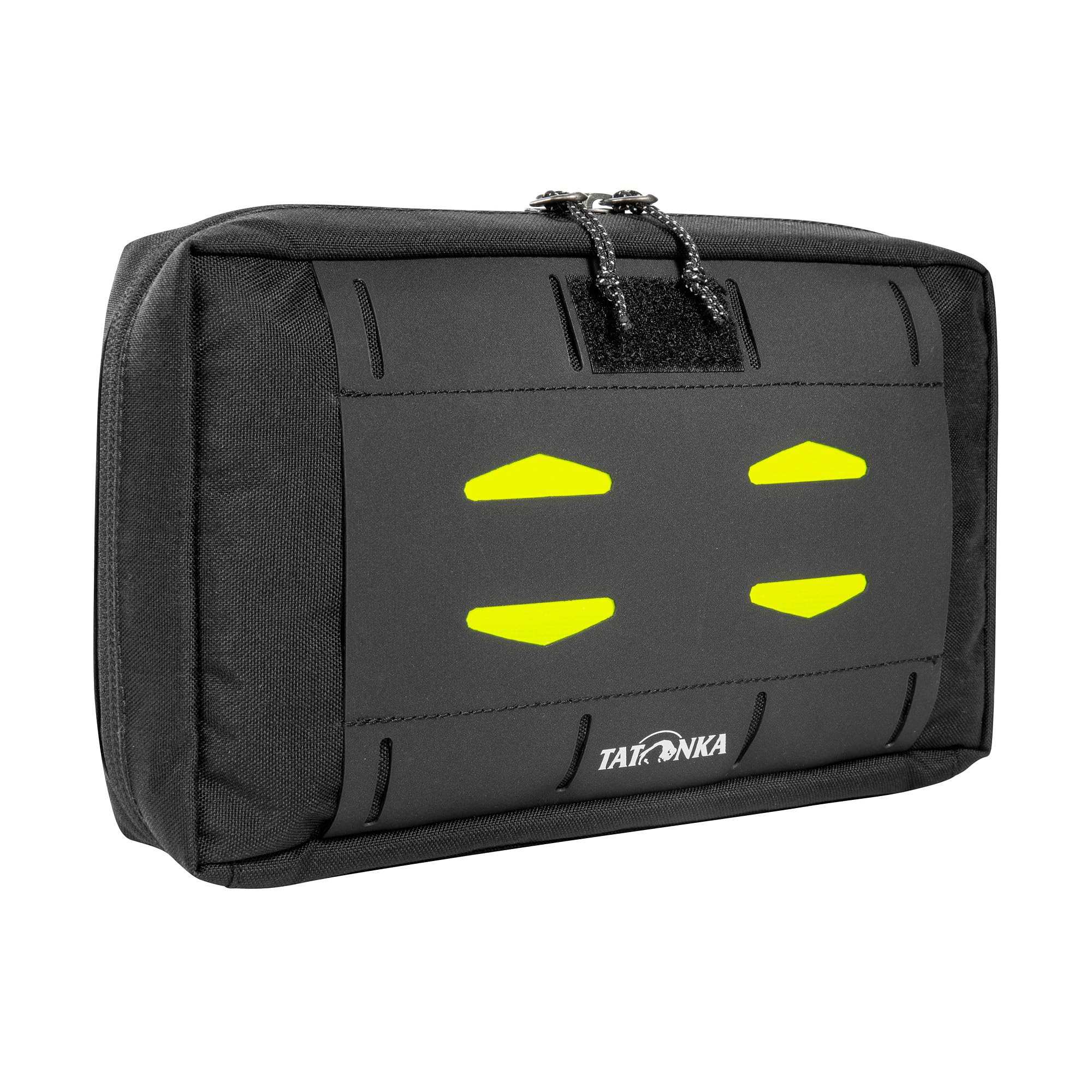 Tatonka Unisex - Adult Universal Pouch 14 x 24 Backpack Additional Bag, Black, 14 x 24 cm