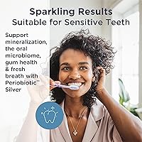 Vista 2 de Designs for Health Pasta de dientes Periobiotic Silver Hydroxyapatite - Pasta de dientes sin flúor con probióticos orales con hidroxiapatita