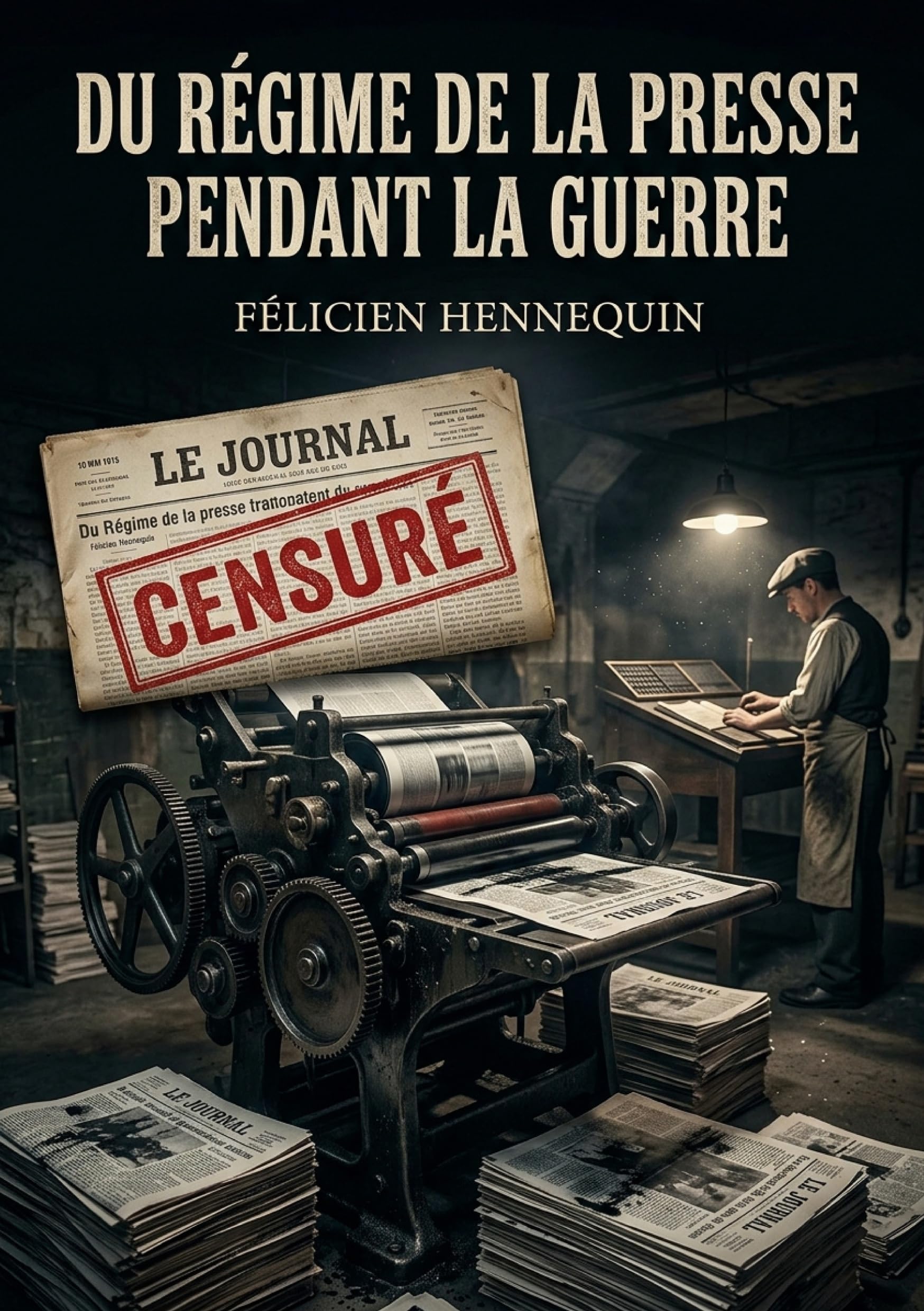 Du régime de la presse pendant la guerre: Une analyse juridique du régime de la presse en France durant la Première Guerre mondiale par Félicien Hennequin.