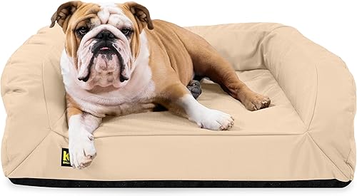 Miniatura 12 de K9 Ballistics Cama Ortopédica Resistente para Perros Pequeña con Borde - Lavable, Duradera y Resistente al Agua - Hecha para Perros de Juguete y