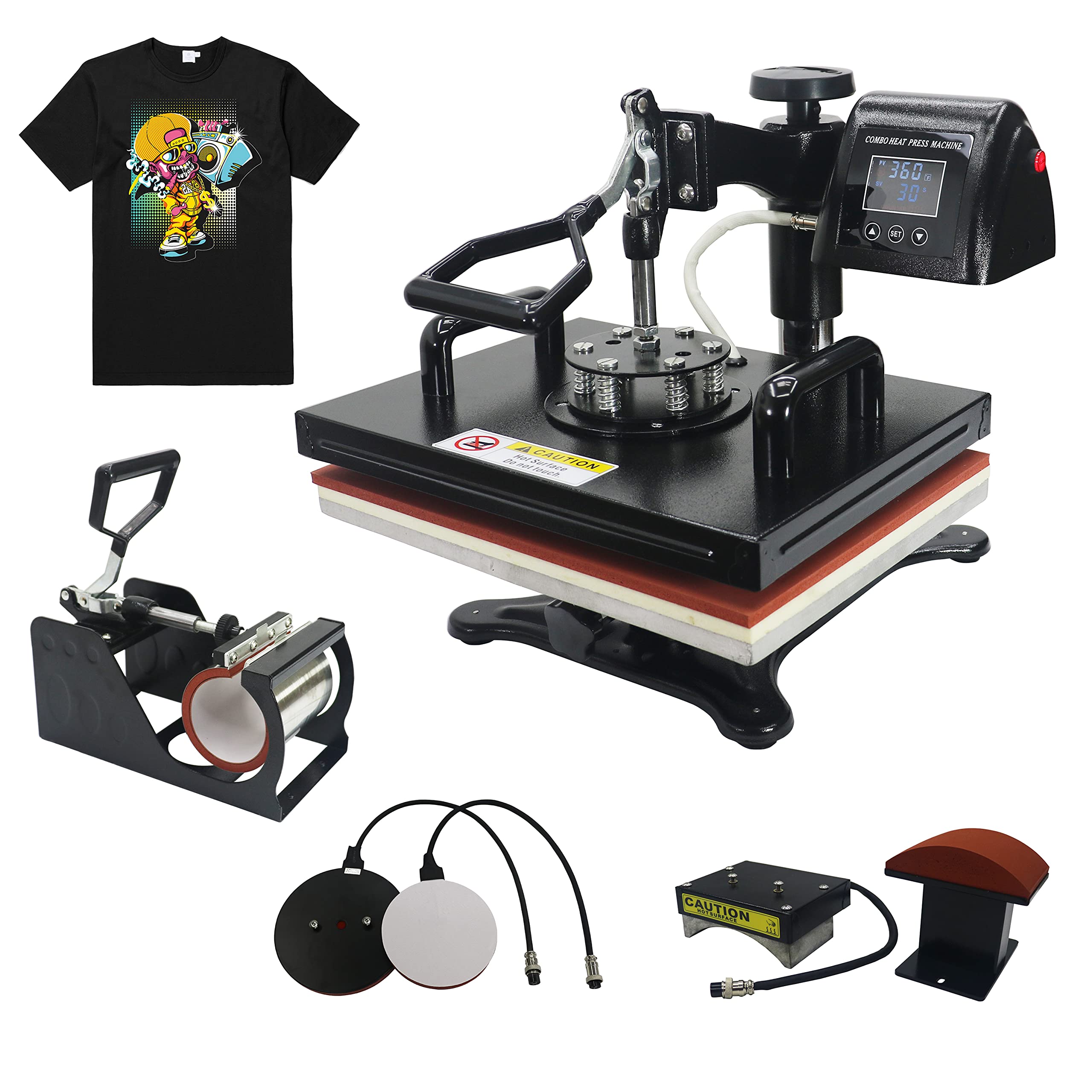 RoyalPress 5 in 1 Heat Press 12\