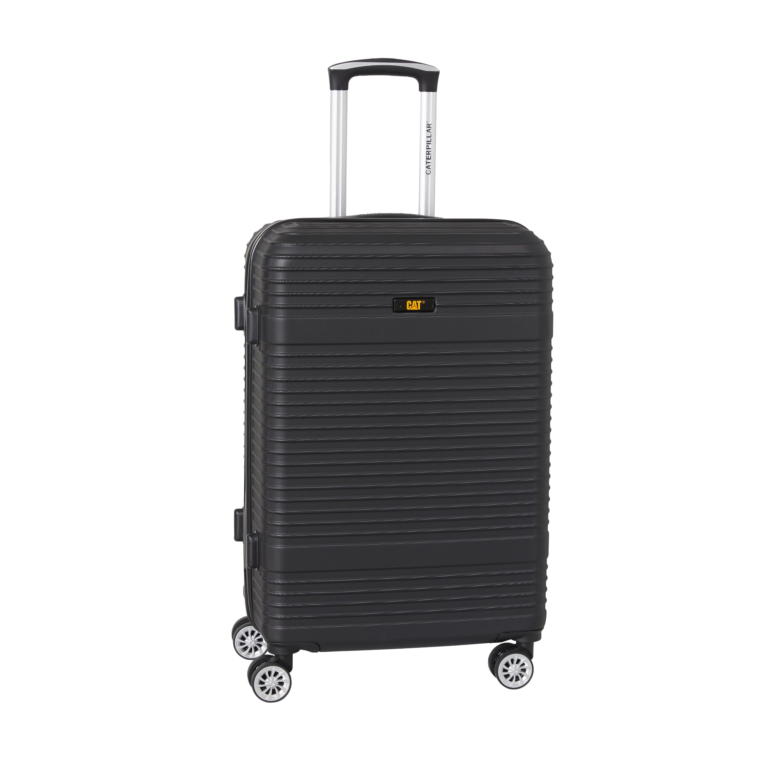 Buy CAT V Power Alexa Trolley 64 LTR ABS Black Check-in Trolley (M