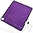 Deepsoon Heating Pad,Electric Heating Pads for Back,Neck,Abdomen,Moist Heating Pad for Shoulder,Knee,Arms,Legs,Dry/Moist Heat & Auto Shut Off,Christmas Gifts for Men and Women,Dark Purple,24x20 Inch