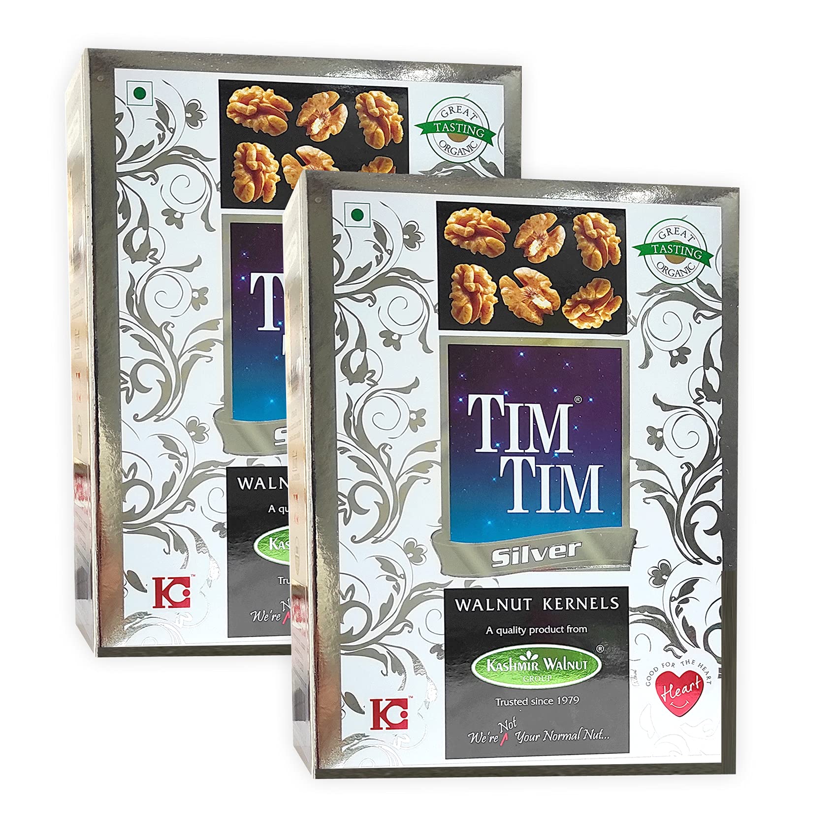 Tim Tim Silver Organic Walnuts Kernels 500g, (Pack of 2 x 250g) (B092ZL8XTW) Amazon Price History, Amazon Price Tracker
