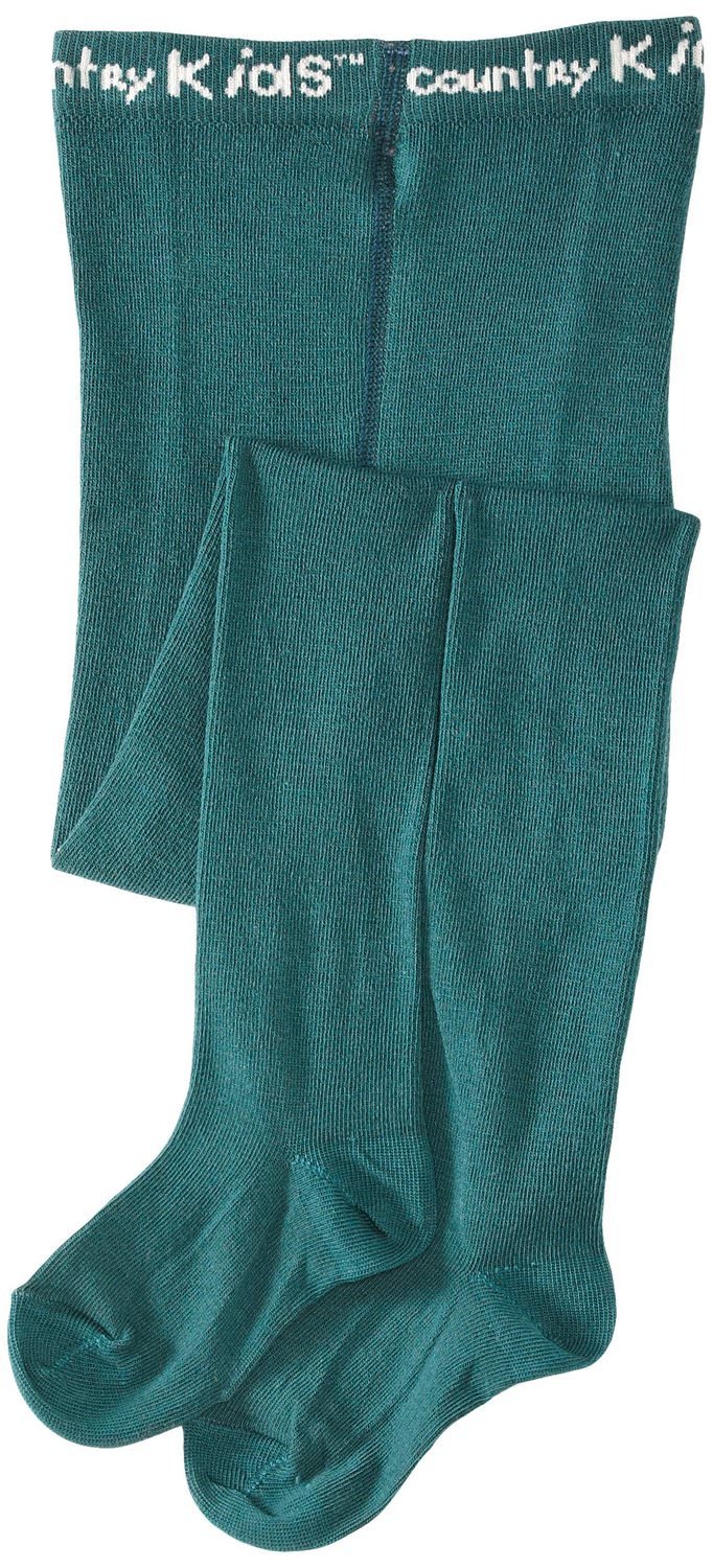 Country Kids Girl's Luxury Warm Winter Tights, 12-15 Years (Manufacturer Size:12-15 years), Green (Petrol Blue)