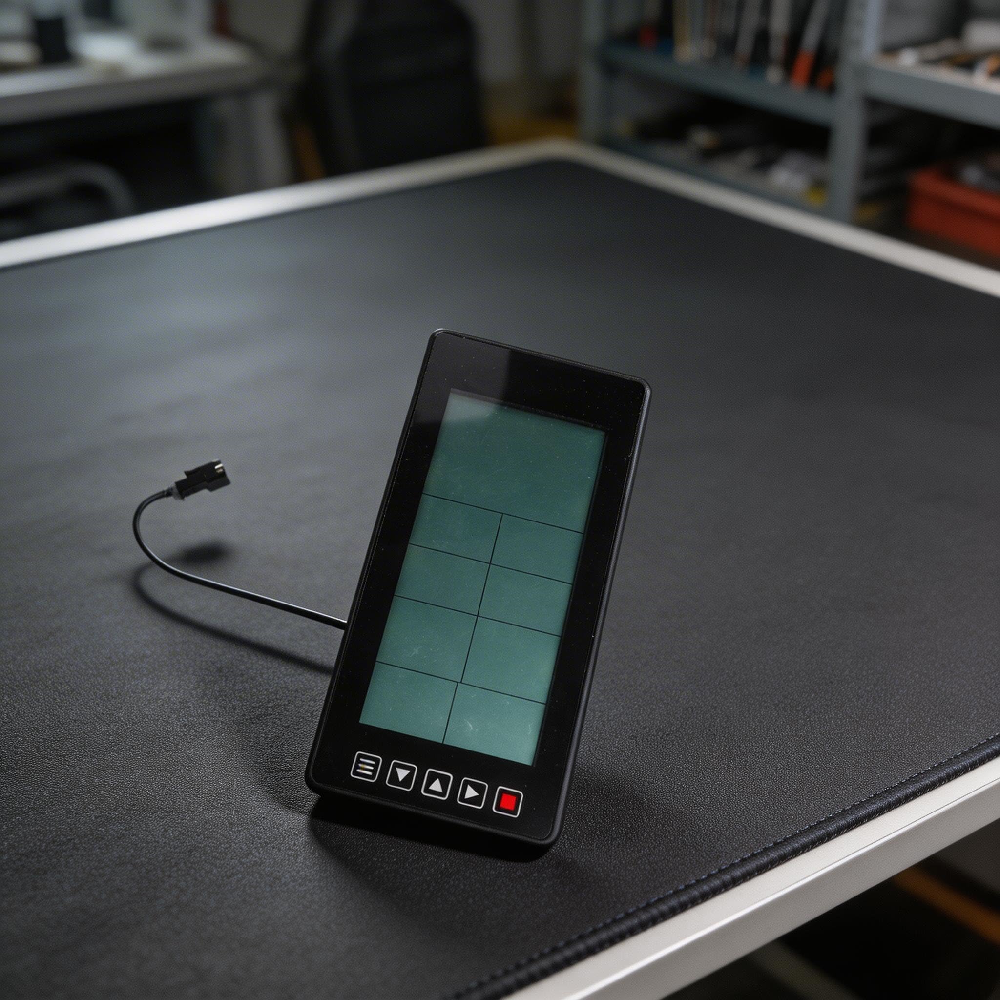 DAZZLEEX Moniteur de vélo d'appartement, compteur de vitesse, distance, calories avec écran LCD pour vélo stationnaire elliptique rameur