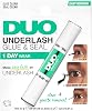 Pegamento y sellador para pestañas inferiores DUO, adhesivo transparente con remoción suave, uso fácil de 1 día, fijación fuerte para tiras de pestañas DIY 1