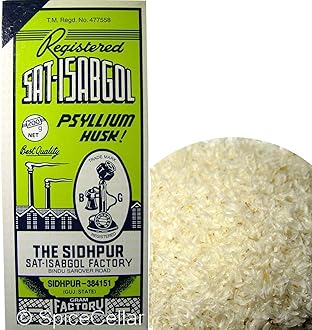 Sat-Isabgol (Psyllium husk)Natural Laxative - Great Remedy for Constipation, Diarrhoea & Weight Loss-200g