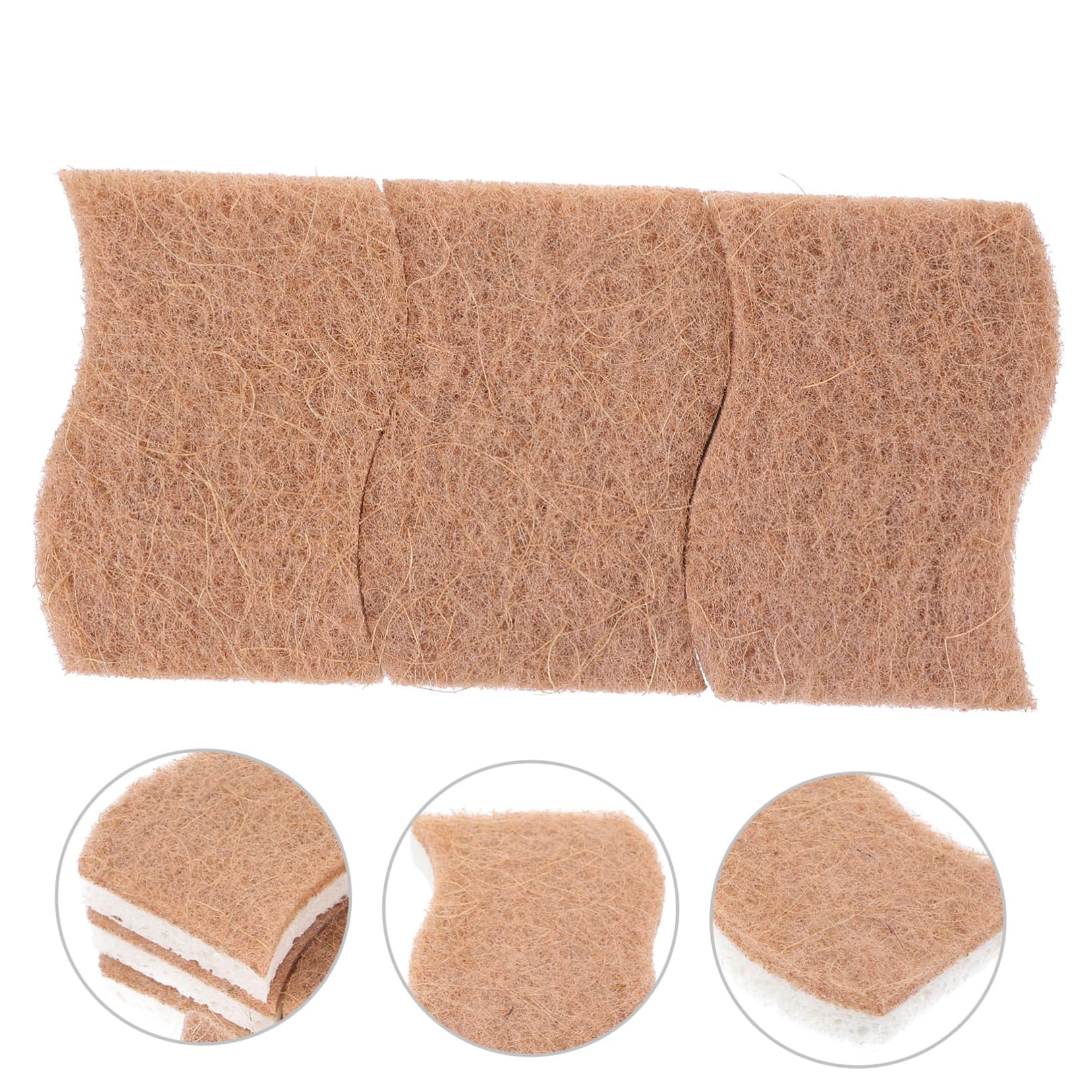 36pezzi Spugne Riutilizzabili Per Lavare Piatti Spugne Biodegradabili Per Cucina e Pulizie Domestiche Accessori Ecologici Per La Casa