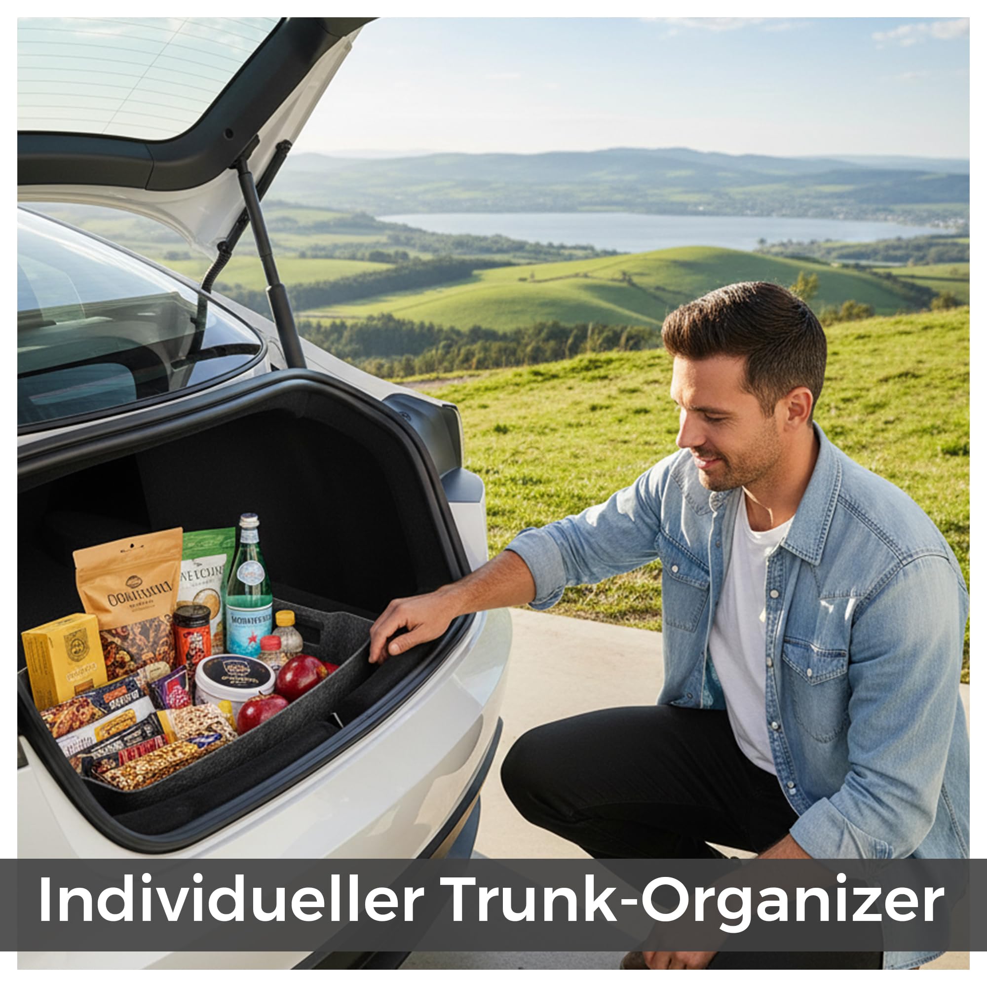 Tesla Model 3 Highland Kofferraum- & Frunk-Organizer Set 60L 88L Aufbewahrungsboxen 2021-2024