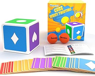 oazoxcx Ball Game Skill for Adults with Teenagers, Outdoor Fun Game for Indoors, with Friends & Alone, Gift 12 Years Boy, Garden Games (White)