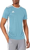 Vista 25 de adidas - Camiseta de fútbol Entrada 18 para hombre Solar amarillo/blanco