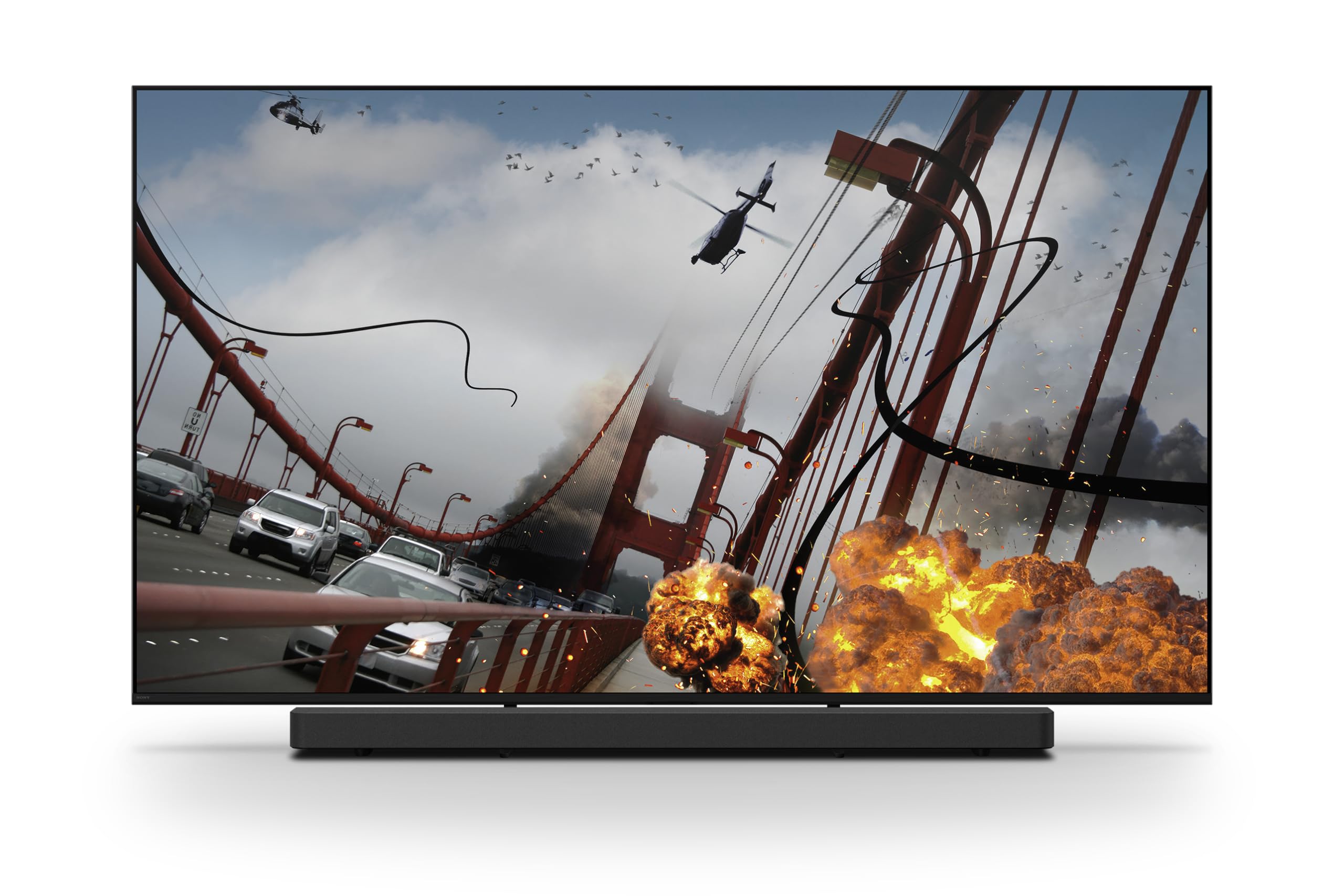 Sony BRAVIA Theatre Bar 9 Dolby Atmos Soundbar für Fernseher, 13 Lautsprecher, WiFi, Bluetooth, 360 Spatial Sound Mapping, TV Lautsprecher