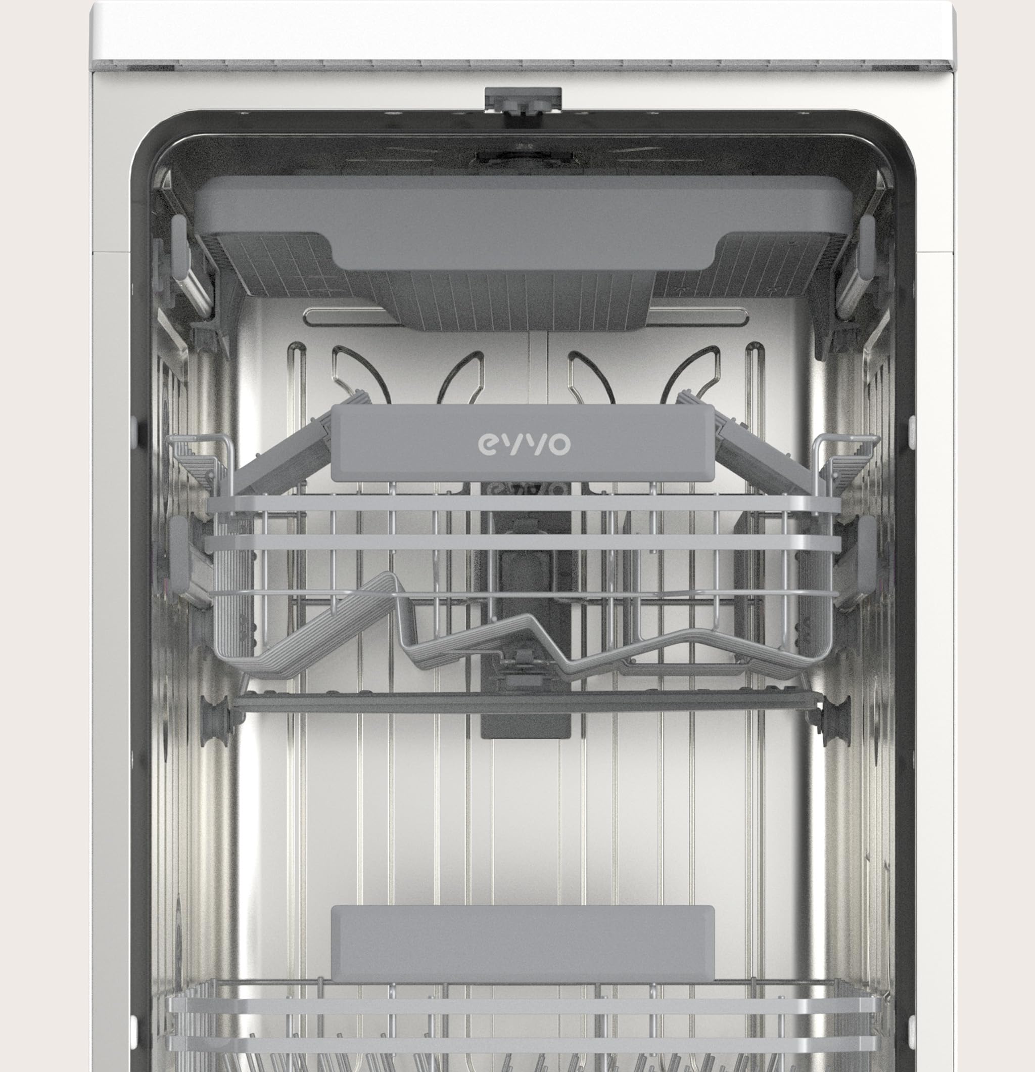 Lavavajillas D3Y Slim - 45 cm, 11 Servicios, Clase Energética D, Diseño Slim Compacto, 6 Programas, Media Carga, Inicio Diferido, Secado Extra, Funcionamiento Silencioso