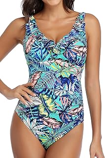 Women's One Piece Swimsuits Tummy Control Bathing Suits...