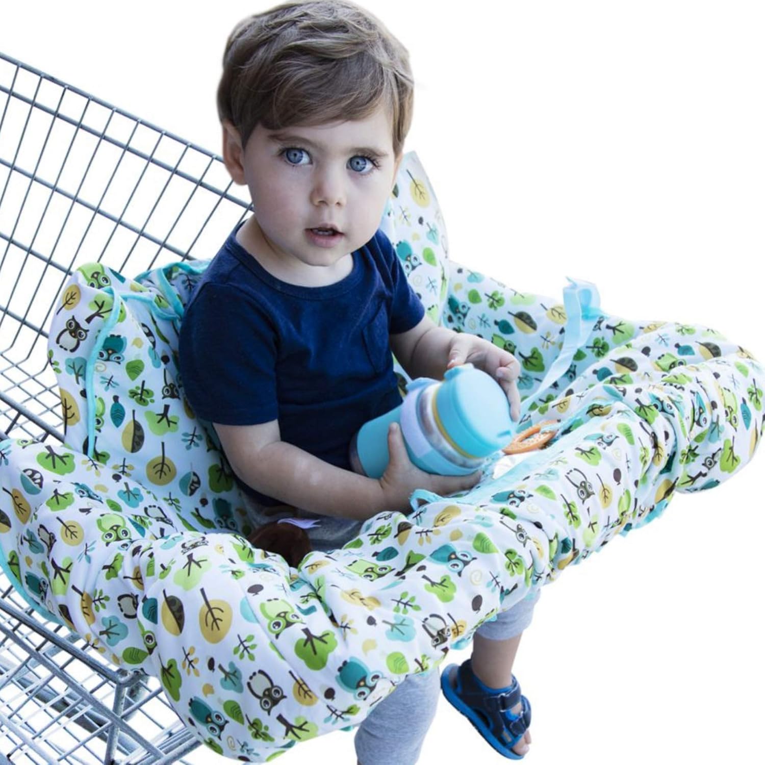 Shopping Cart Cover for Baby or Toddler 2in1 High
