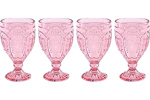 Fitz and Floyd: Trestle Goblet for Blush Pink Ambiance
