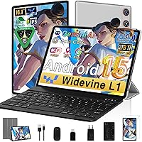 Tablet 10 Pollici Android 15 ｜ 64GB ROM + 2TB TF｜5G WiFi 6｜Octa