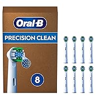 Oral-B Testine Di Ricambio per Spazzolino Elettrico Oral B, 8 Testine Pro Precision