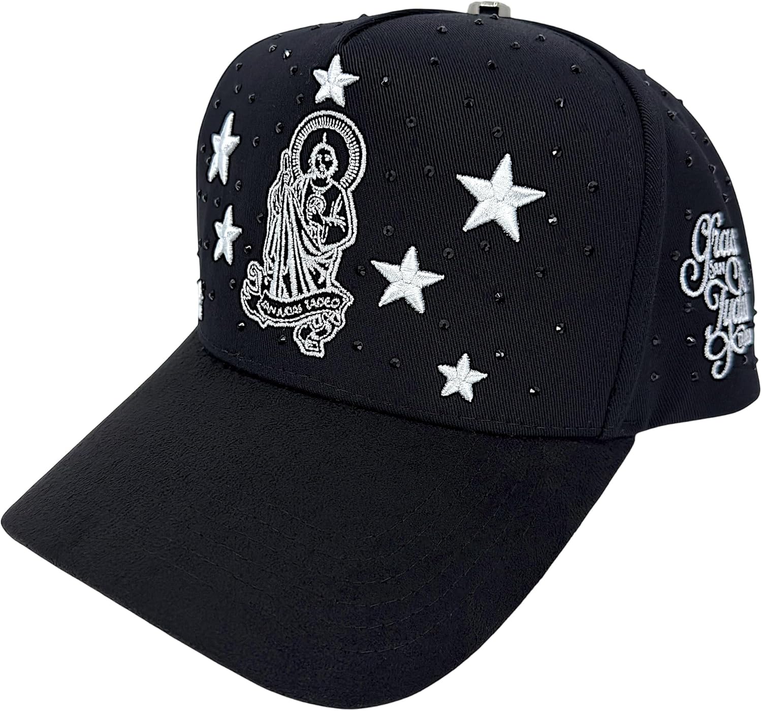 Hats Saint Jude - Black Baseball Cap, Saint Jude Cap for Men and Women, Men's Ball Cap for Any Occasion, Saint Jude Trucker Hat, Adjustable Cap, Snapback Hats, Unisex Caps