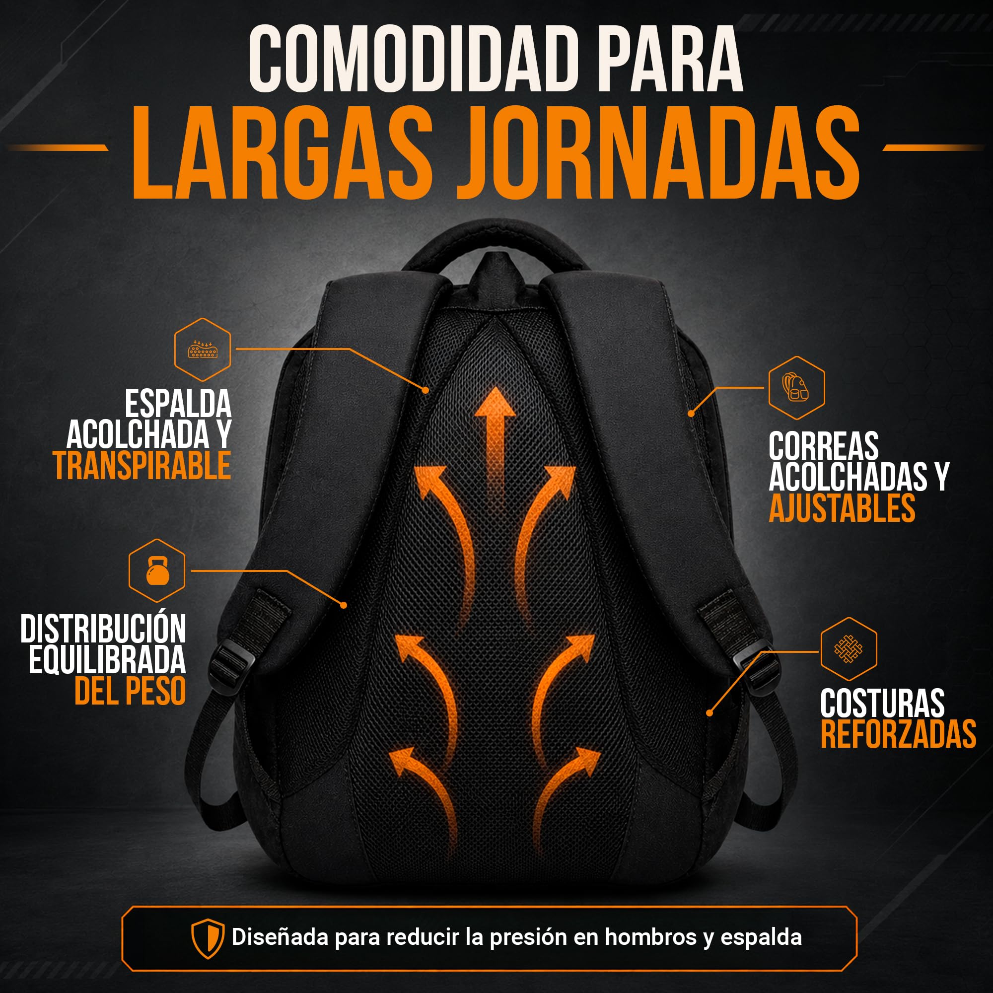 Mochila Táctica Militar 28L Impermeable con Sistema MOLLE y Chubasquero Incluido, Mochila Multifunción para Viaje, Trabajo, Senderismo y Uso Diario, Compartimento para Portátil