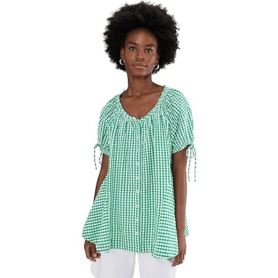 Платье Free People Farley Gingham Tunic