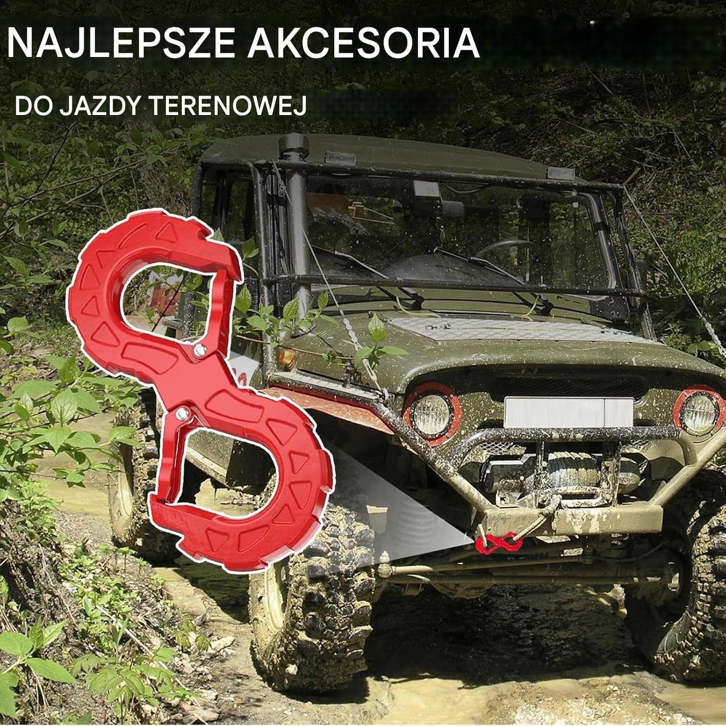 Uchwyt Holowniczy Hak Holowniczy 15000 kg Wytrzymały | S-kształtny Uchwyt Holowniczy Do Pojazdów do Holowania Łodzi, Przyczep, Ratowania Pojazdów, Quadów i Ciężarówek
