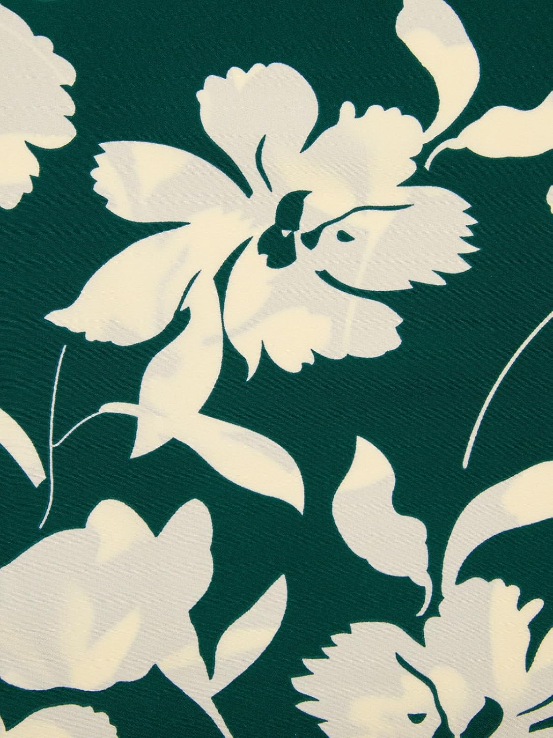 Wenrine Womens Summer Dresses Floral Casual Collared V Neck Cap Sleeve Loose Boho T Shirt Dresses with Pockets - Image 5