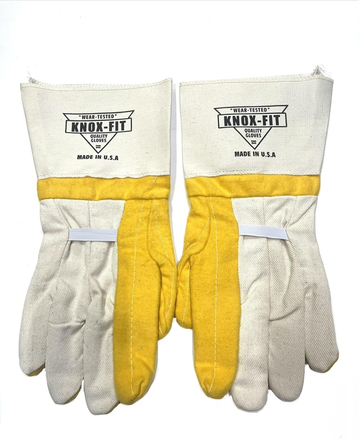 679 Ironworkers Gloves - Long Cuff Size LARGE - 3 Pairs/Pack Made in the USA. - Image 4