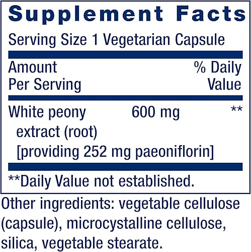Miniatura 3 de Life Extension Peony Immune, raíz de peonía blanca, apoyo a la salud inmunológica, sistema inmunológico, sin gluten, sin OMG, vegetariano, 60