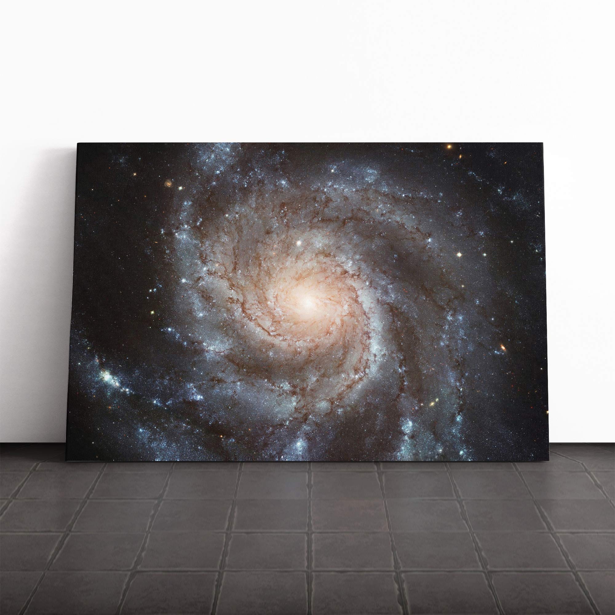 Messier Space Canvas Print | Gallery Wrapped 30mm Frame Wall Art | 24x16 inches | Ready to Hang | Modern Space Picture | Living Room Bedroom Lounge Office