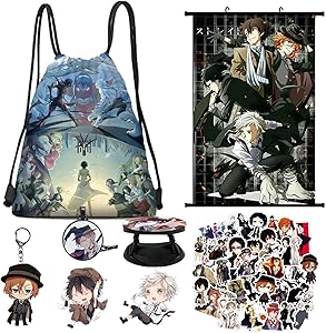 Gift Set,Drawstring Bag+Poster+Keychain+Stickers+Brooch+Card Stickers+Phone Holder (Poster)