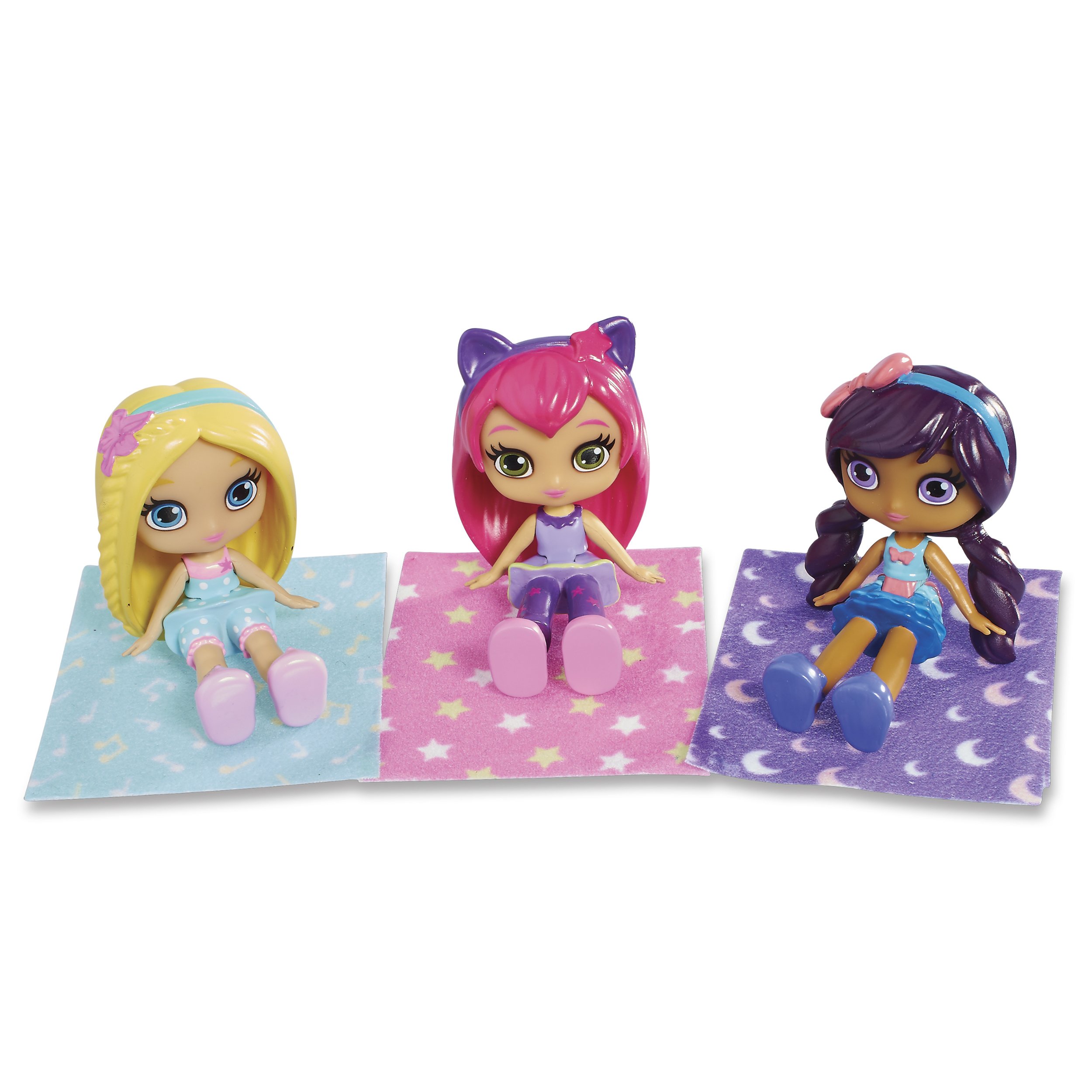 Little Charmers, Sleepover Set, 3 Figurine Pack : Amazon.sg