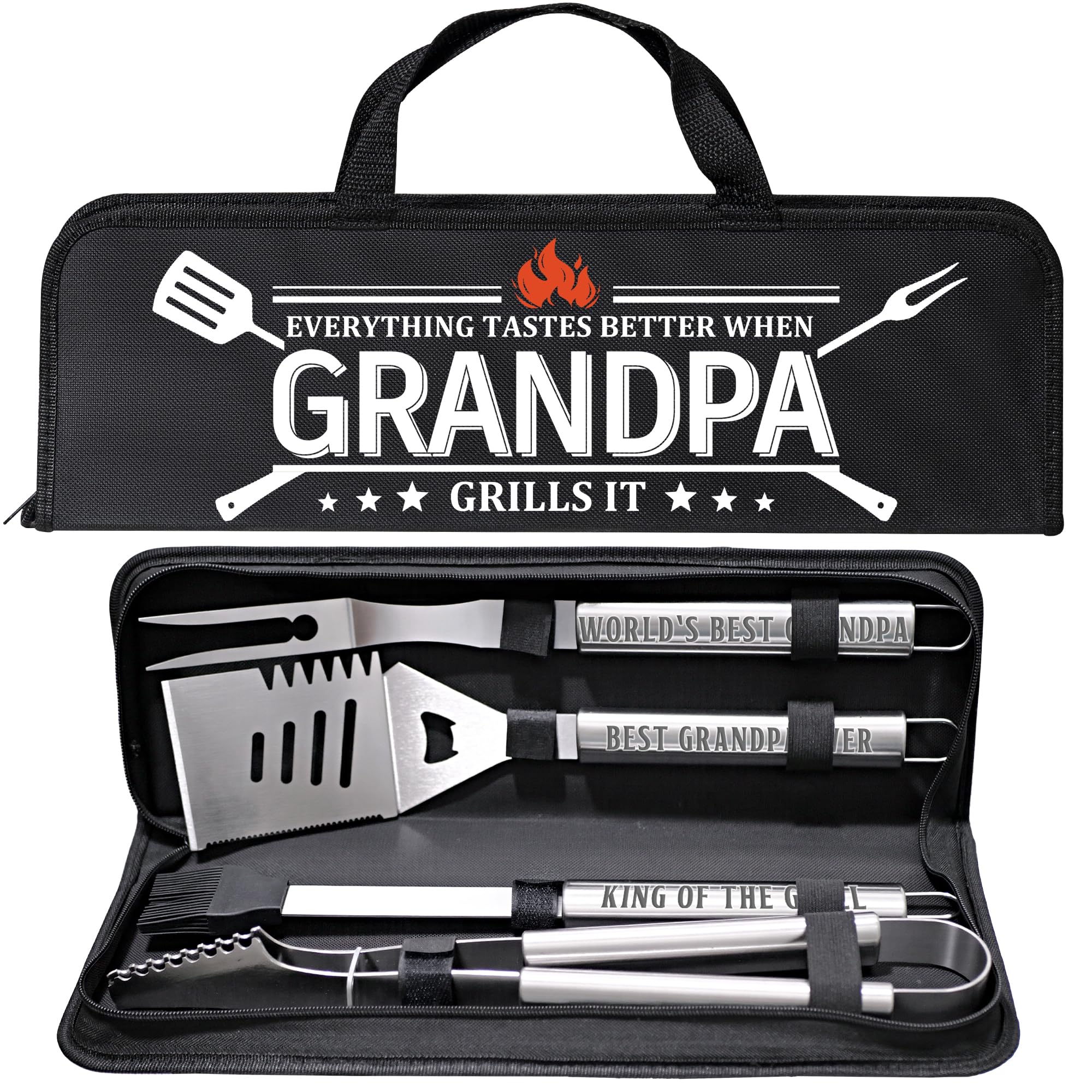 LEWARAN Heavy Duty Grill Set